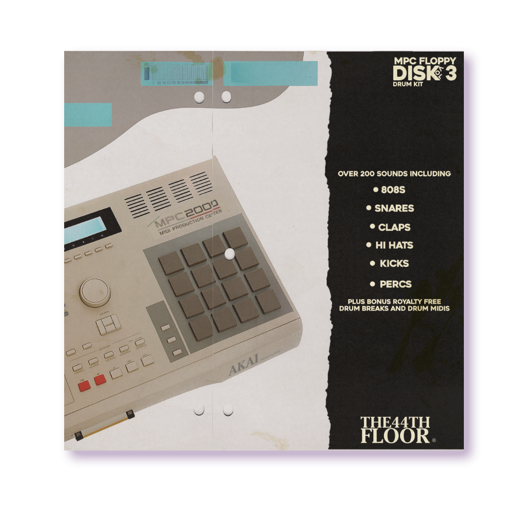 The44thfloor - MPC Floppy Disk VOL.3 (Drum Kit) – Estrella Sounds